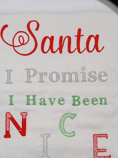 Santa's Nice List Absorbent Towels